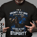 Skull T Shirt Mens, Grumpy Old Man Shirt, Skull Shirt, Shirt For Men ,Best T Shirts