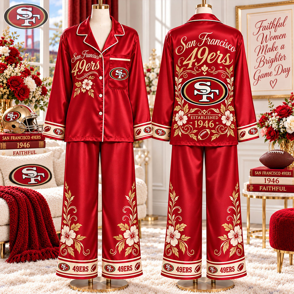 Women’s Premium Signature Satin Pajama Set HANNN TND SAFR 08102622