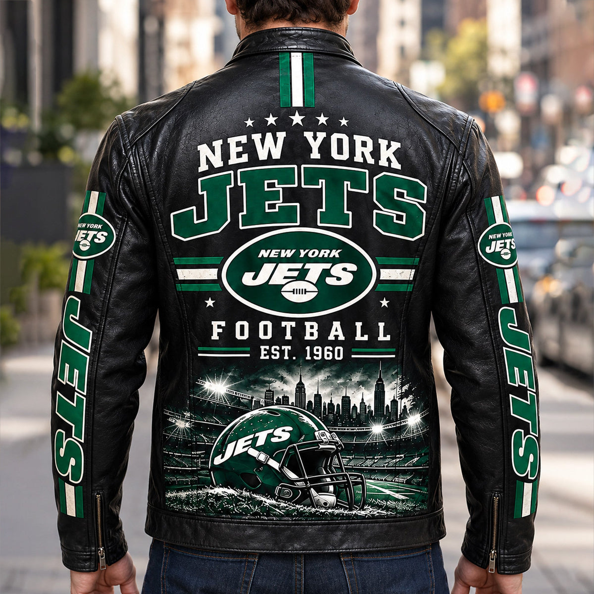 LEATHER JACKET TULT NTH NYJE 1210263