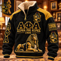 PREMIUM COZY SHERPA COLLAR PULLOVER HANNN TND APA 1210266