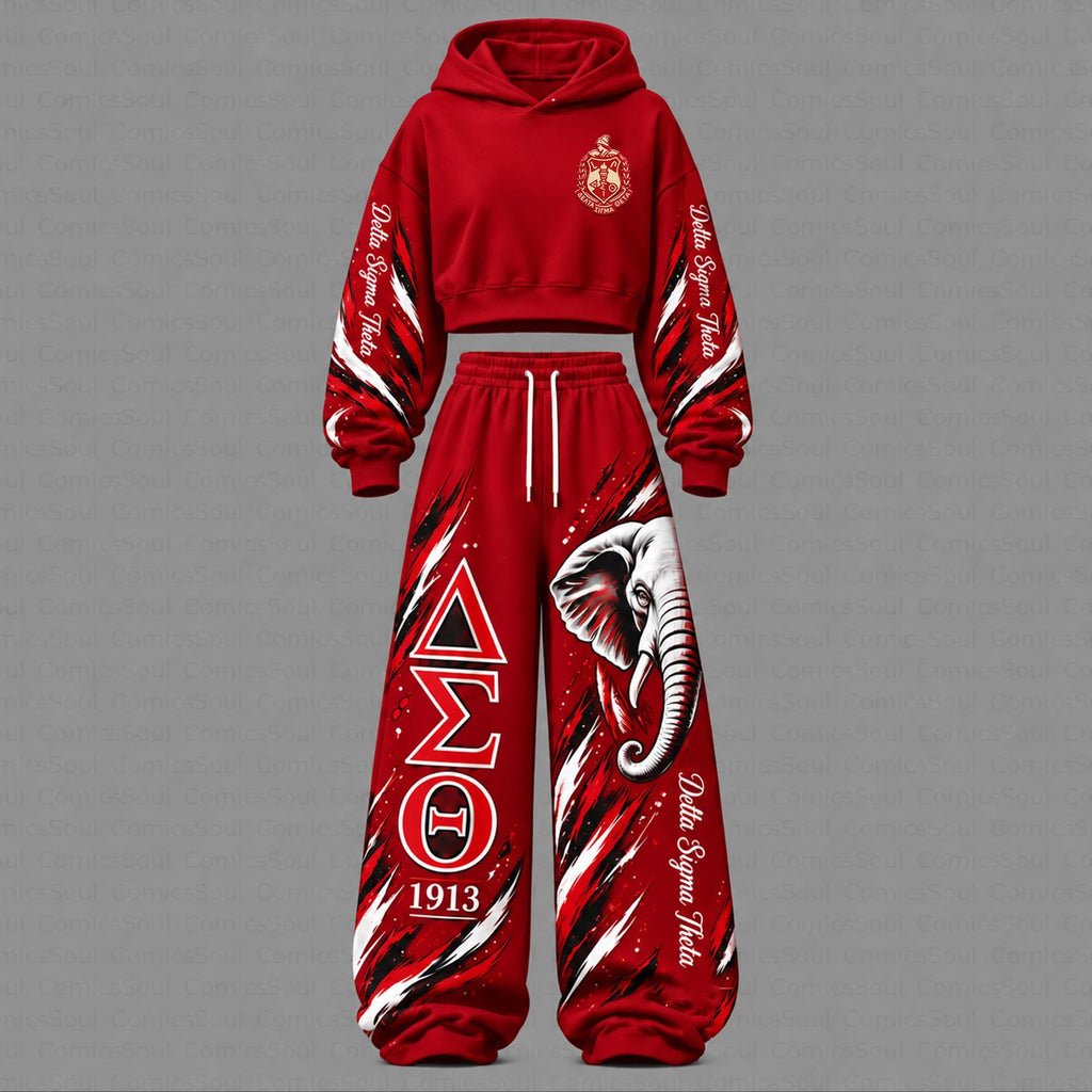 PREMIUM CROP HOODIE SET TLQ DBD DST 1410261