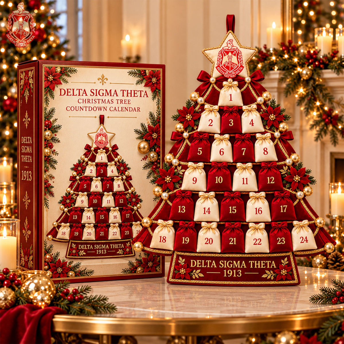 Premium Christmas Tree Countdown Calendar HANNN TND DST 1510261