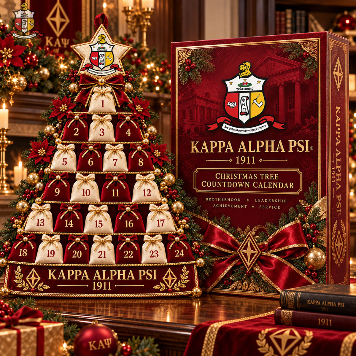 Premium Christmas Tree Countdown Calendar HANNN TND KAP 1510263