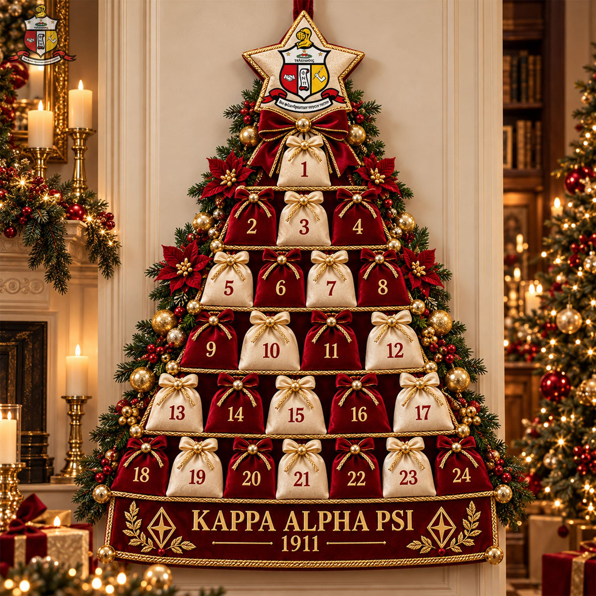 Premium Christmas Tree Countdown Calendar HANNN TND KAP 1510263