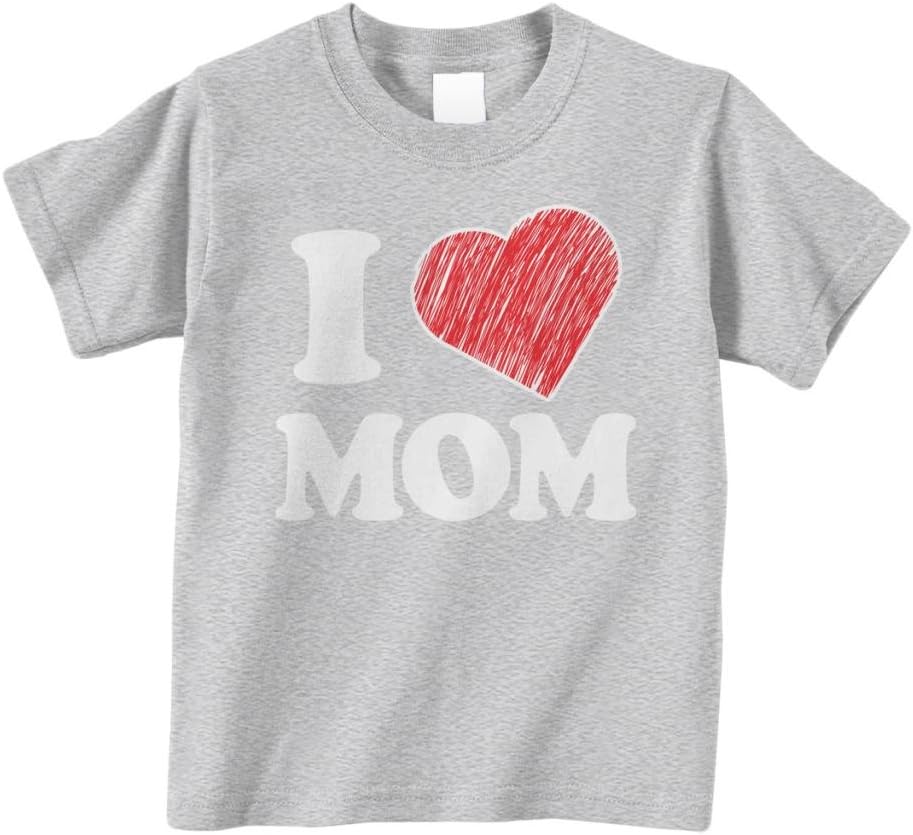 Threadrock Little Boys' I Love Mom Infant\/Toddler