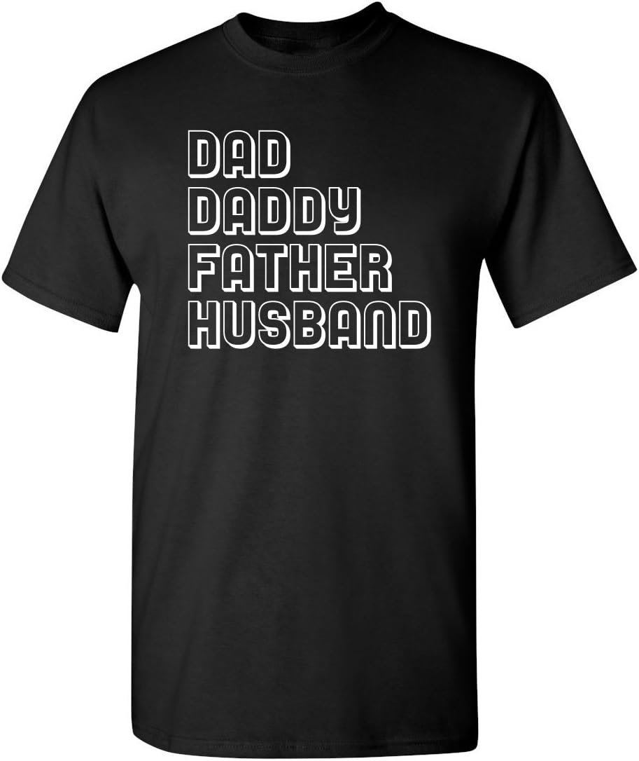 Graphic Tees for Dad Novelty Dad Tees Mens Funny T Shirt