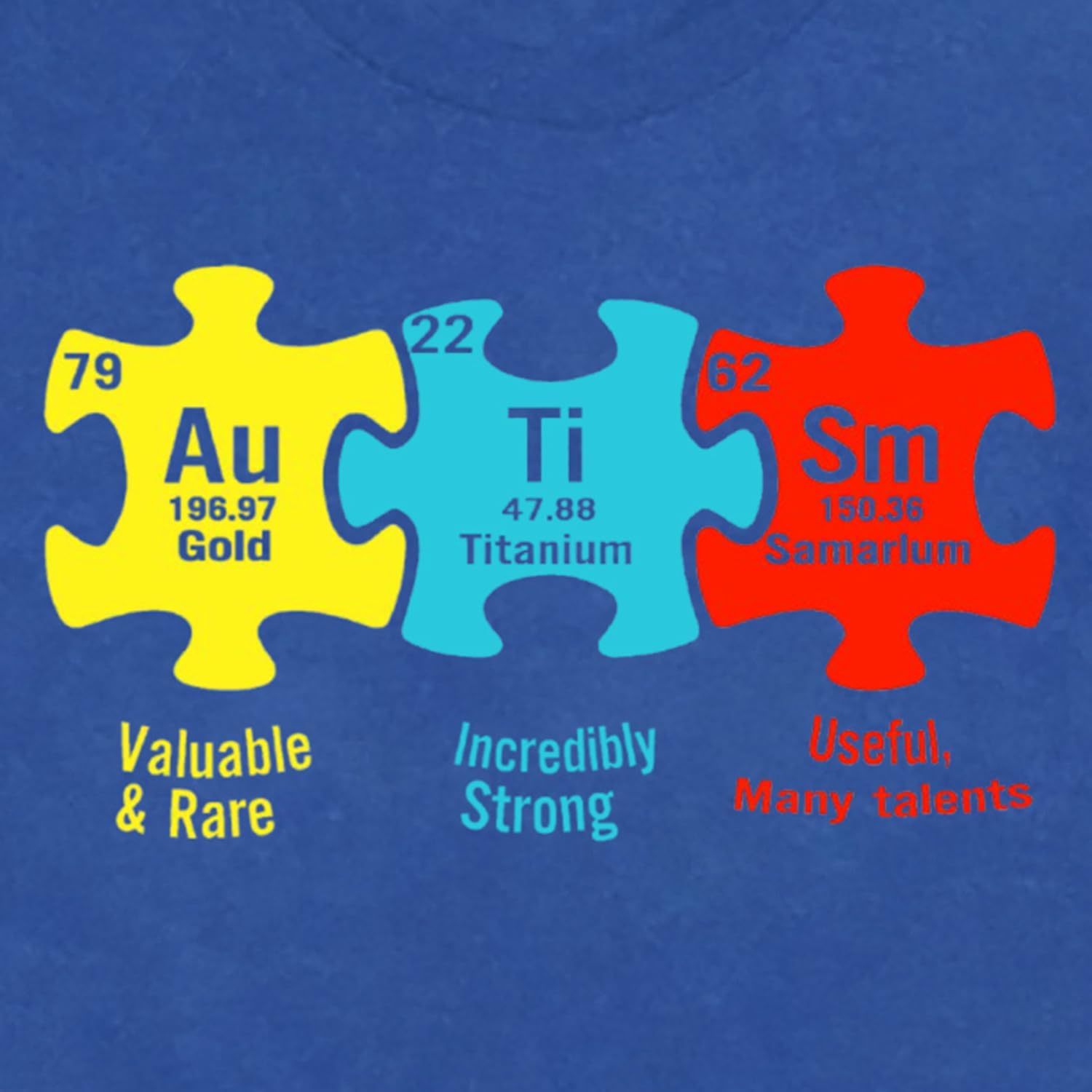 IFQ Autism Awareness Shirt for Women Autistic Support ASD T-Shirt Special Education Tee