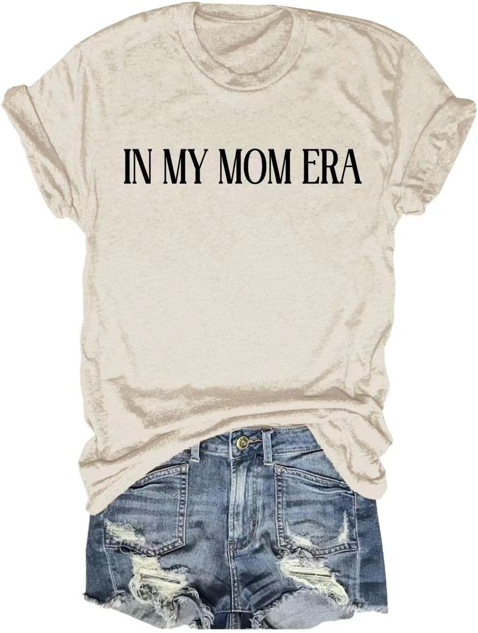T-Shirt for Mama Women's Mom Life Graphic Tees Casual Cute Mother's Day Tops for Mommy