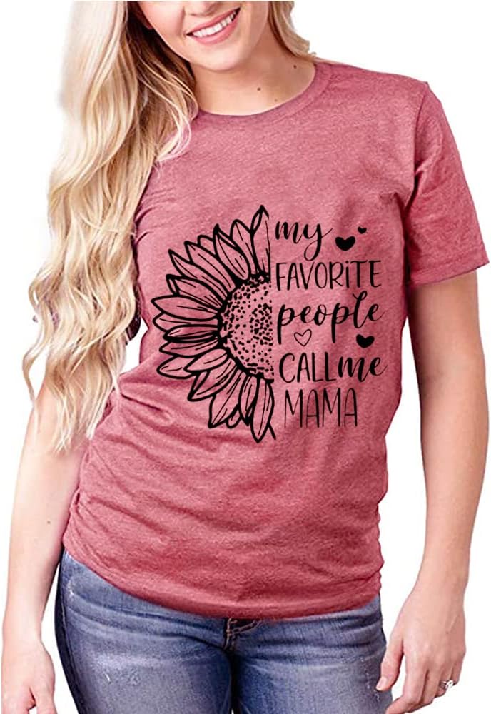 Life is Better with My Boys Women Funny Mom Gift Shirts Graphic Summer Short Athletic Casual Workout Tops Mother Shirt