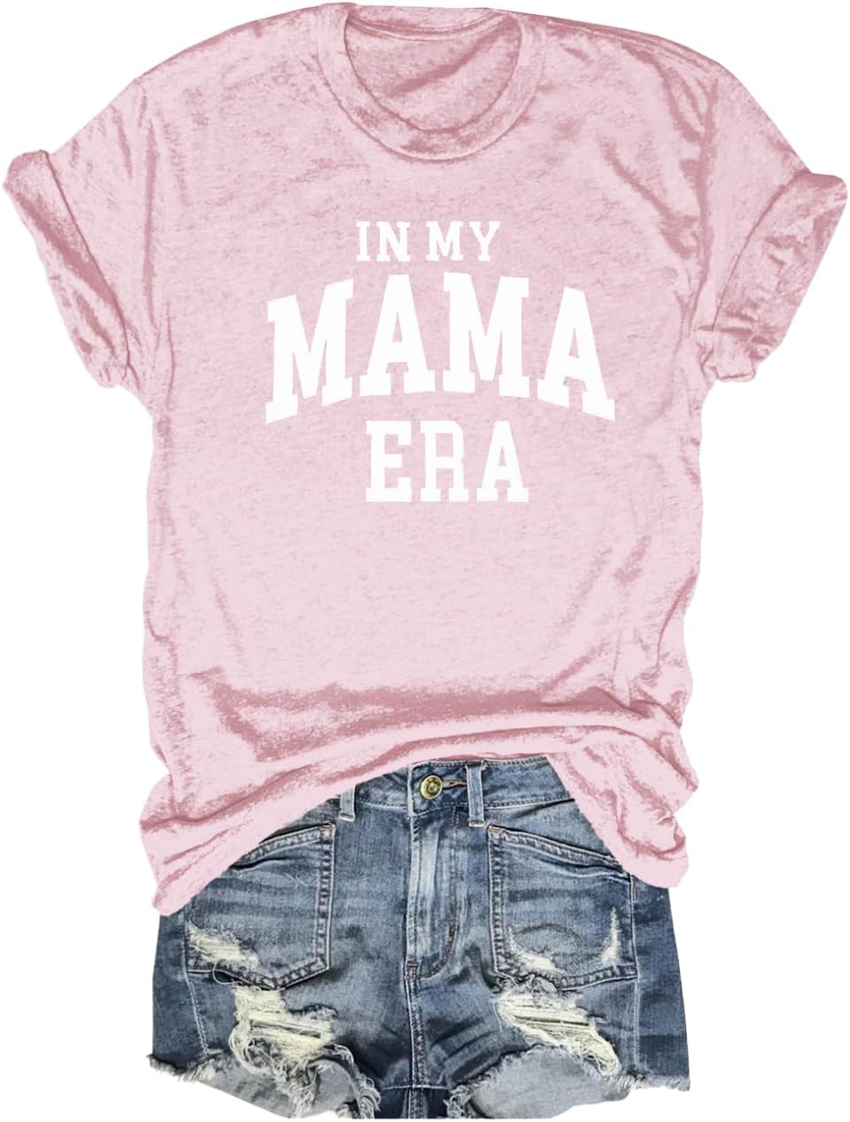 T-Shirt for Mama Women's Mom Life Graphic Tees Casual Cute Mother's Day Tops for Mommy