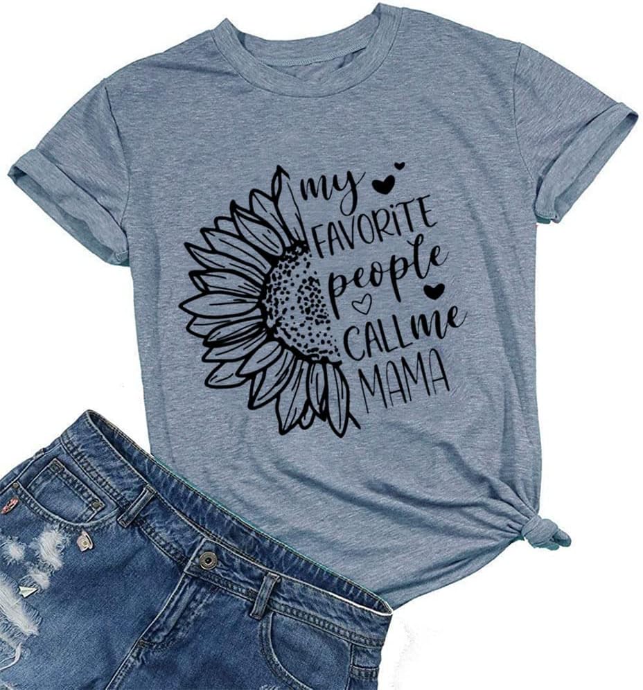 Life is Better with My Boys Women Funny Mom Gift Shirts Graphic Summer Short Athletic Casual Workout Tops Mother Shirt