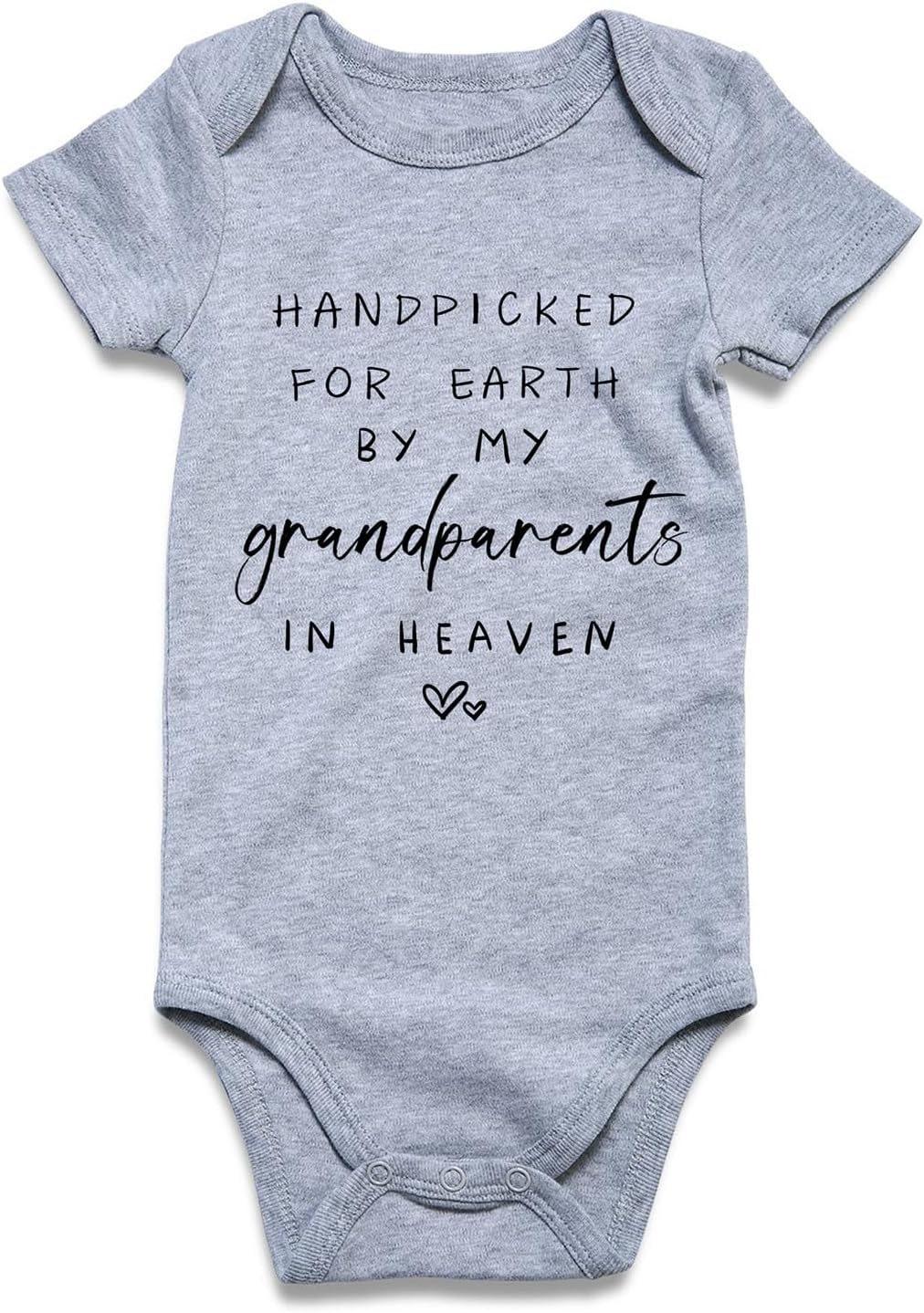 UNICOMIDEA Baby Boys Girls Romper Letter Printed Newborn Outfit Short Sleeve Bodysuits 0-12 Months