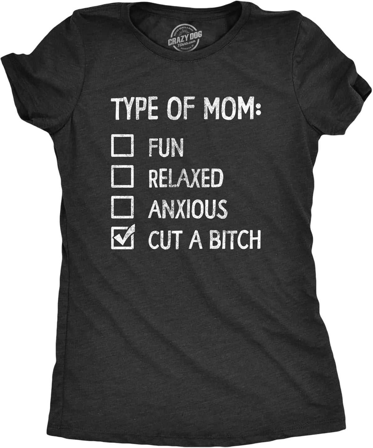 Funny Mom Shirts for Cool Moms with Hustle Sarcastic Mothers Day Tees with Funny Sayings Mother Shirt