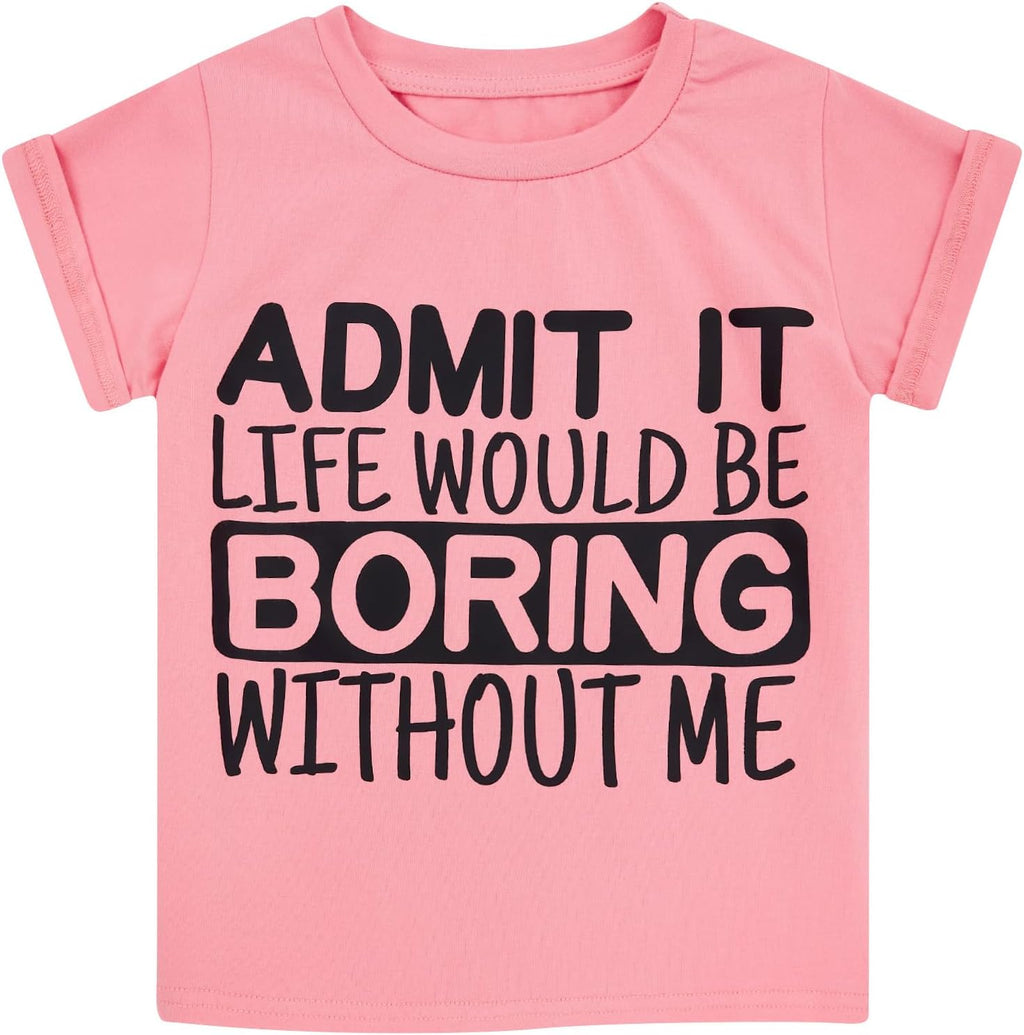 UNICOMIDEA Toddler Girls T-Shirt Graphic Short Sleeve Tee Shirts for 2-6 Years