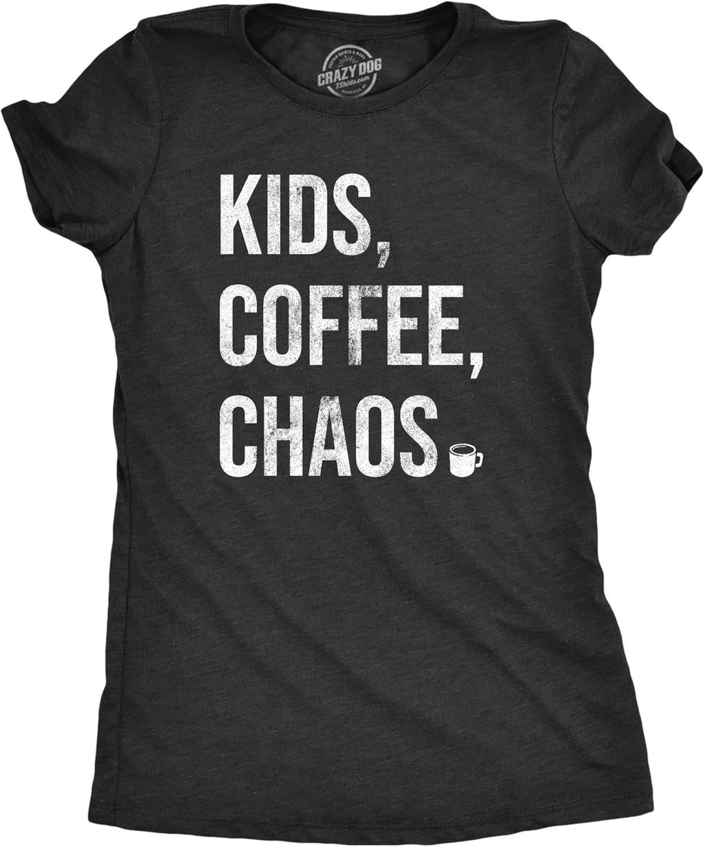 Funny Mom Shirts for Women with Cute Food Coffee and Drinking Jokes Funny tees for Mothers Day Mother Shirt
