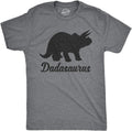 Mens Dadasaurus Tshirt Funny Fathers Day Dinosaur Tee for Guys