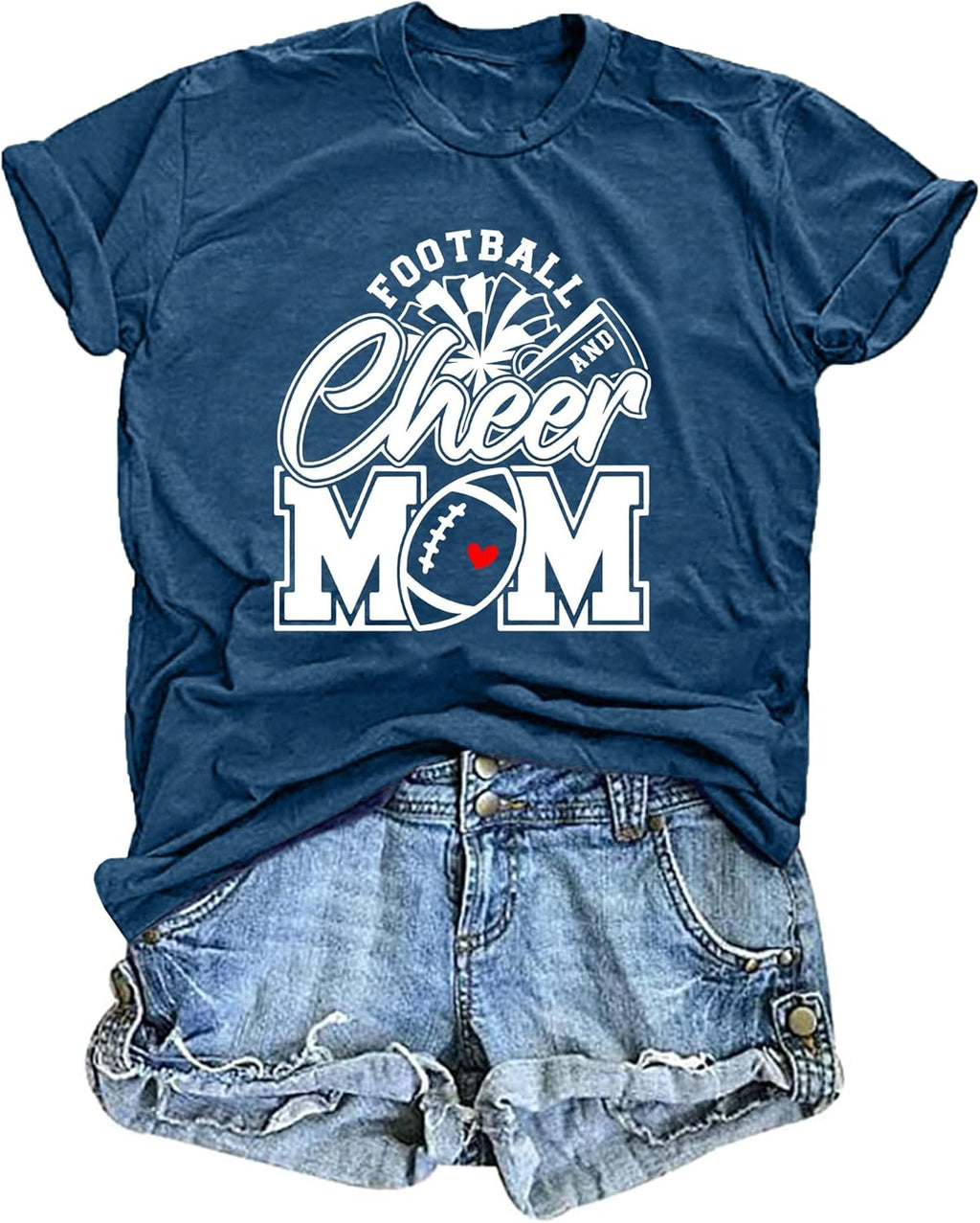 in My Mom Era Shirt Women: Mama T Shirt Mom Life Tops Funny Letter Print Casual Tees