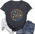 Autism Awareness Shirt Women Special Education Teacher T-Shirt Inspirational Graphic Tee Casual Top