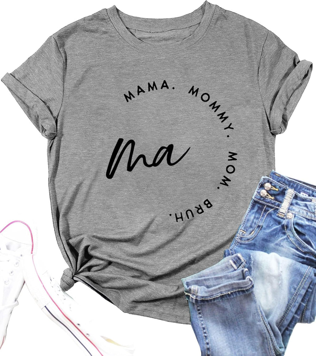 Bunny with Leopard Glasses Shirts for Women Cute Easter Graphic T Shirt Casual Spring Tops Comfortable Tee