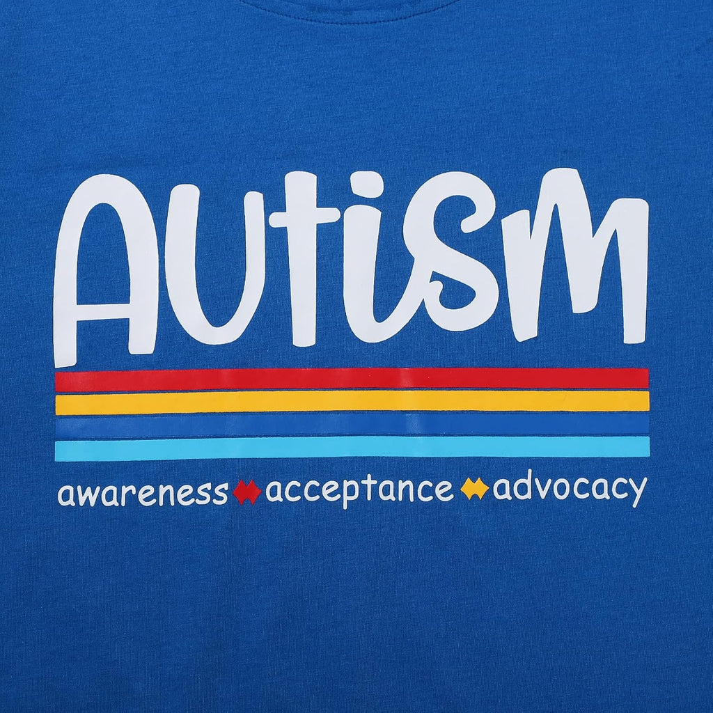 Autism Aawareness Shirt Women Autism Acceptance Shirts Mental Health Tees Casual Inspirational Short Sleeve Tee Tops