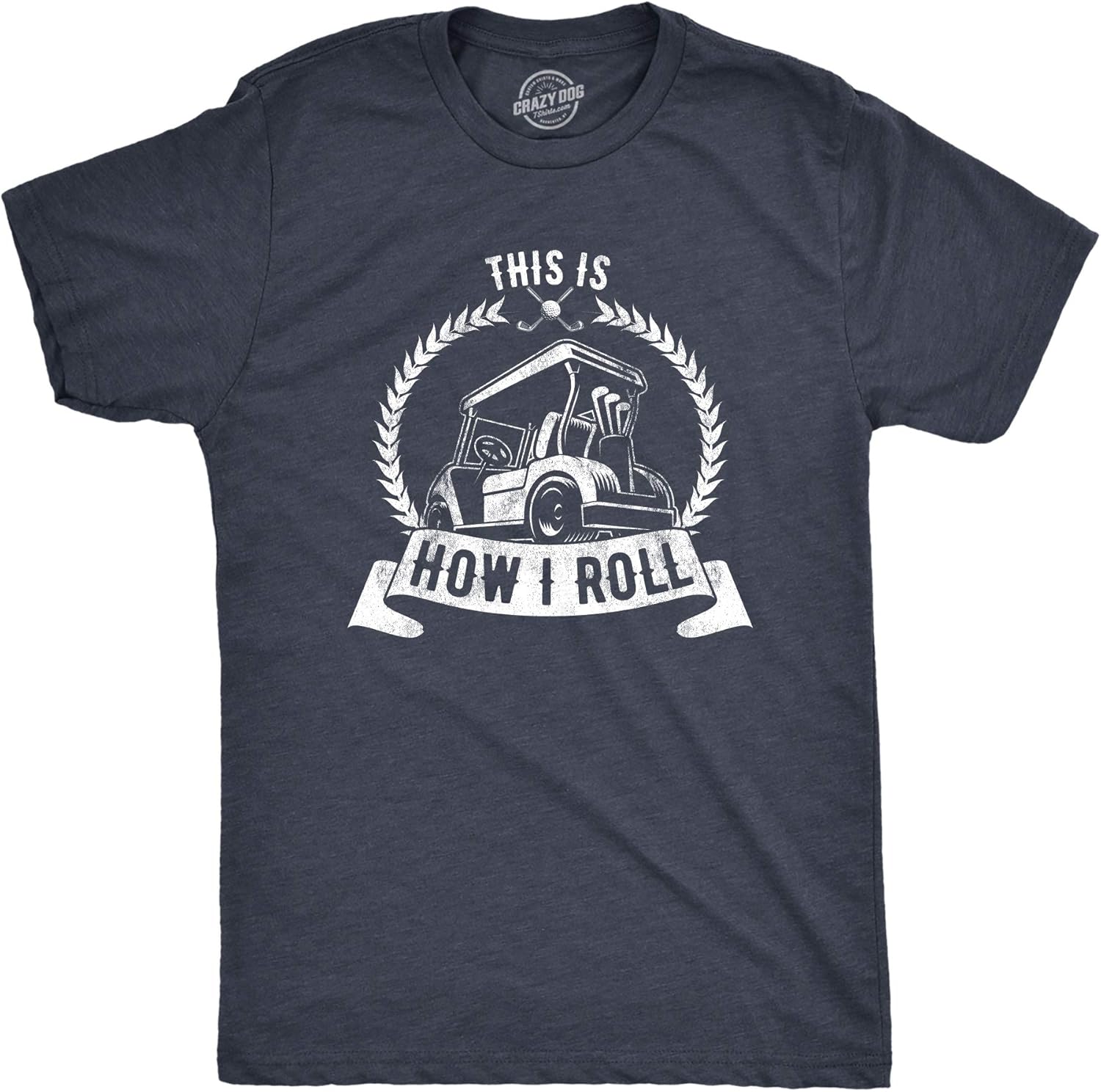 Funny Mens Golfing T Shirts Best Dad by Par and Other Graphic Golf Tees for Dads