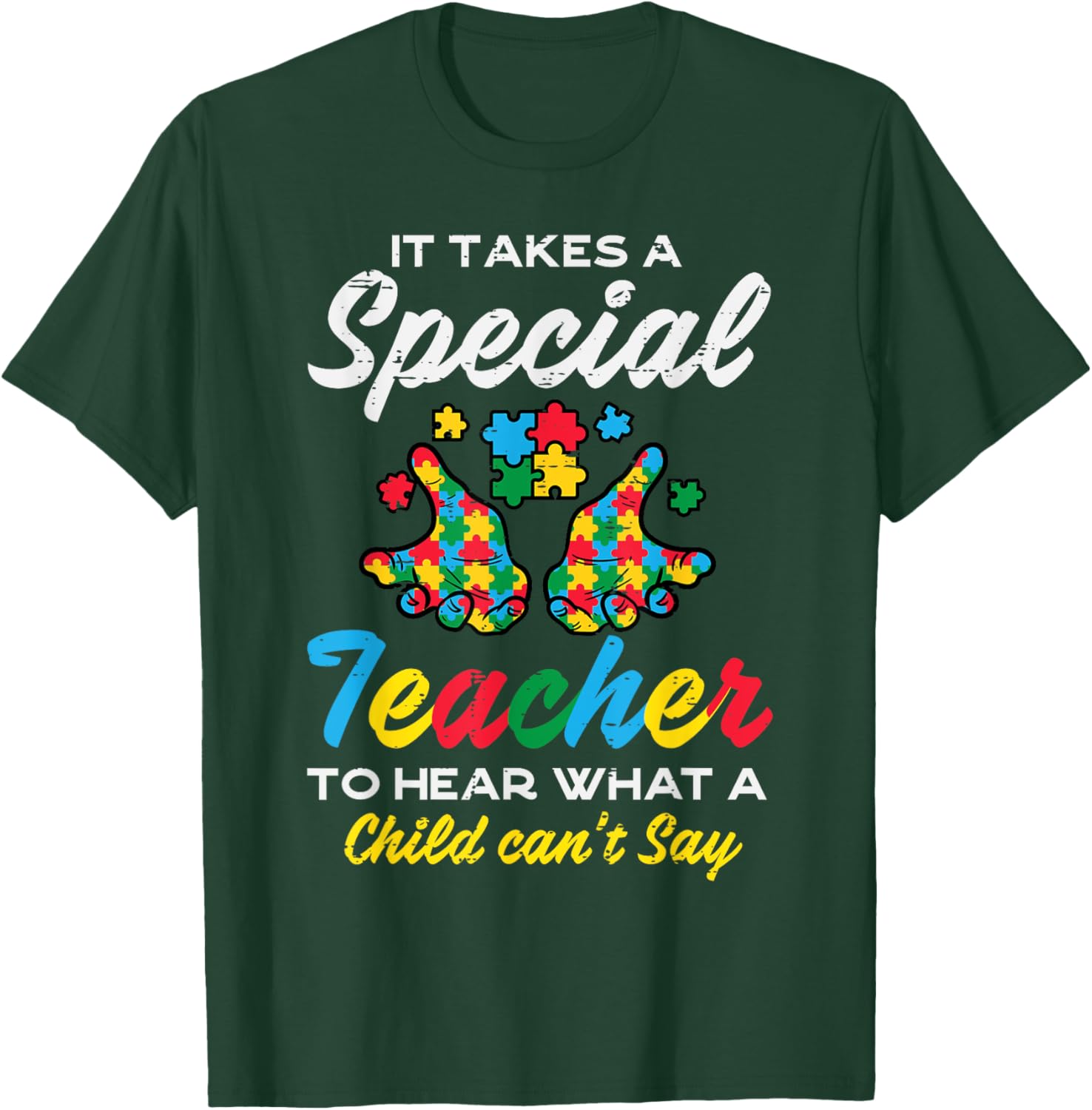 Special Teacher To Hear Child Cant Say Autism Awareness Sped