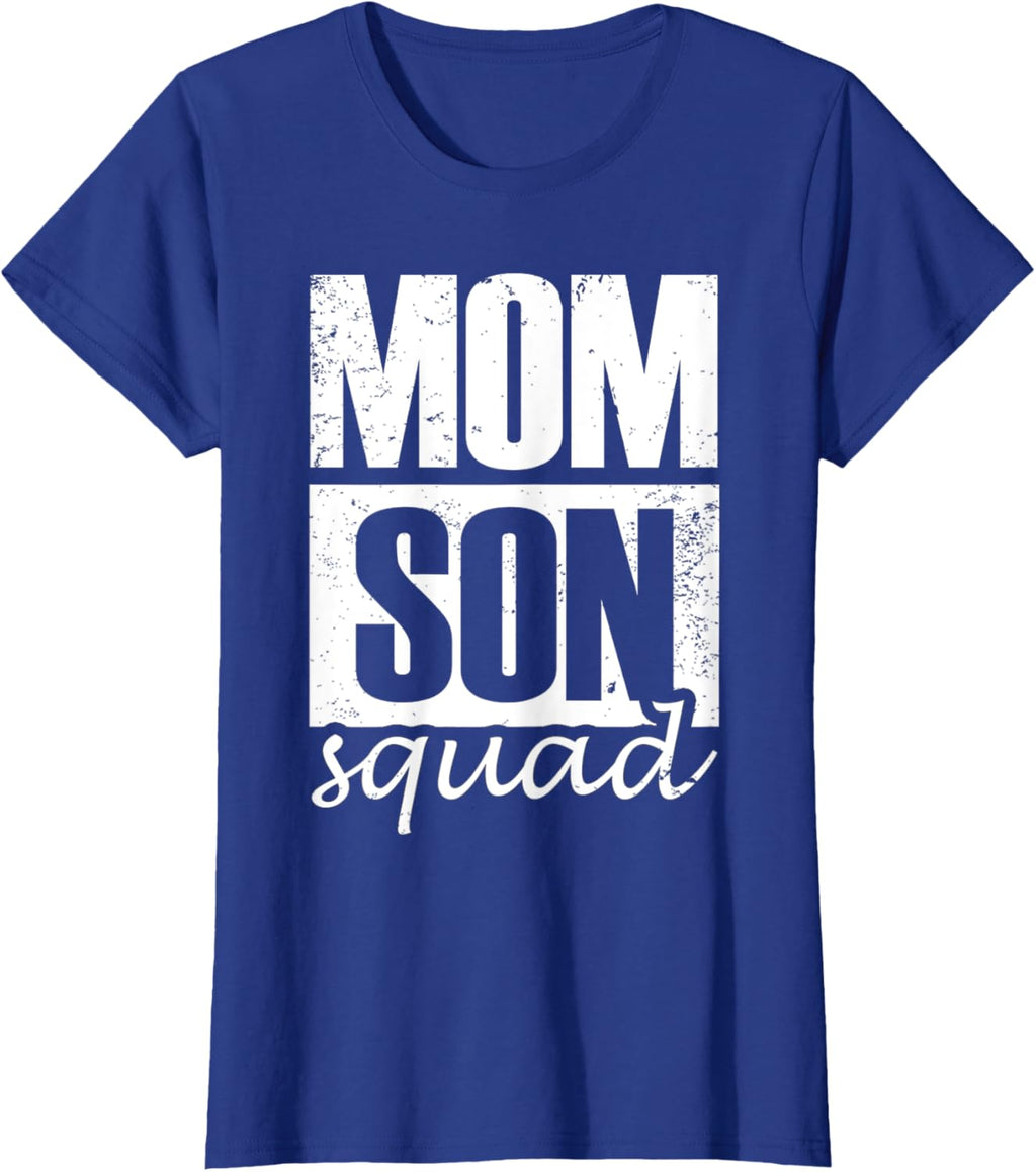 Mommy Son Squad Mom Sons Matching Mother's Day Mother Son