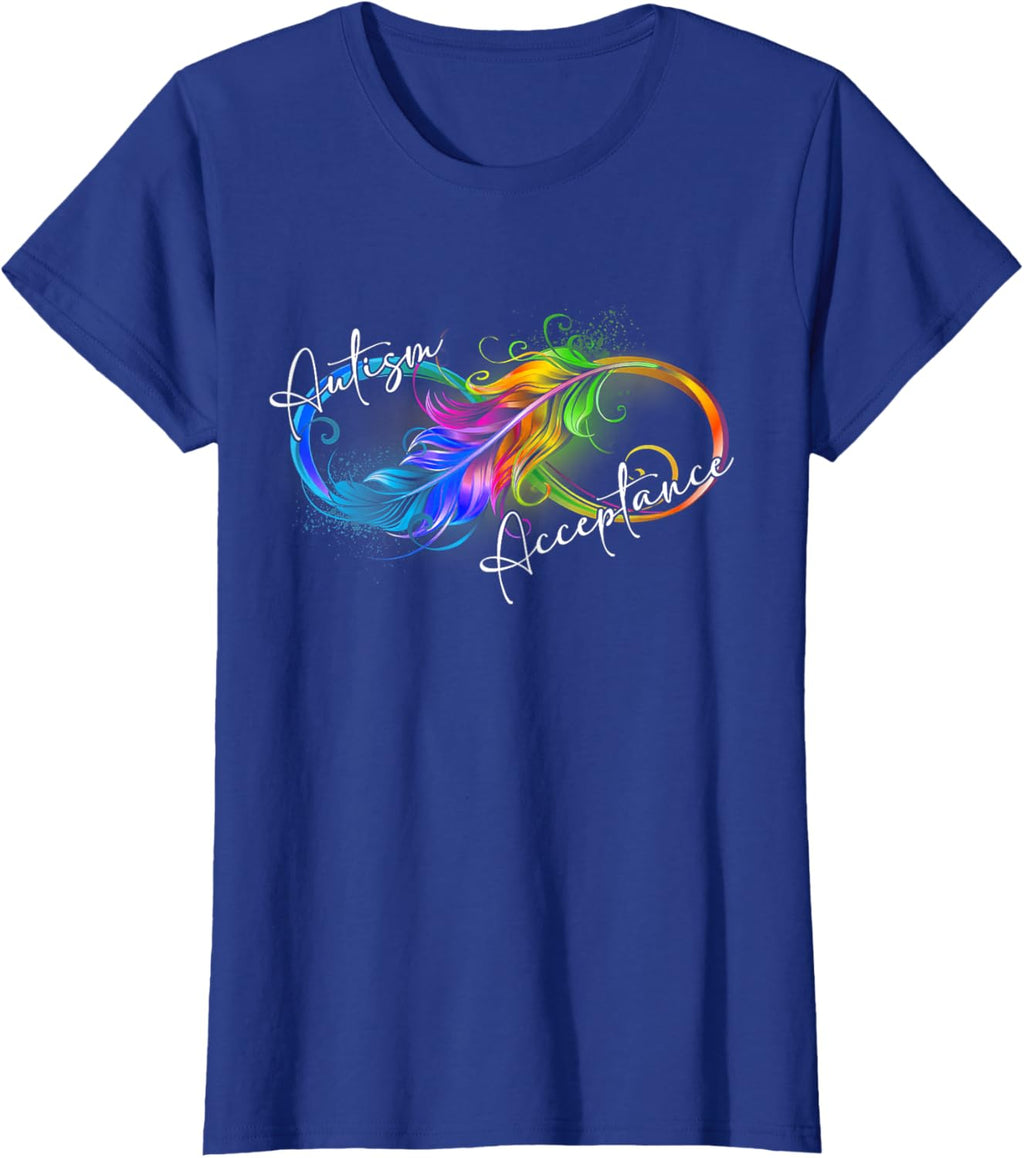 Autism Red Instead Infinity Symbol Autistic Acceptance