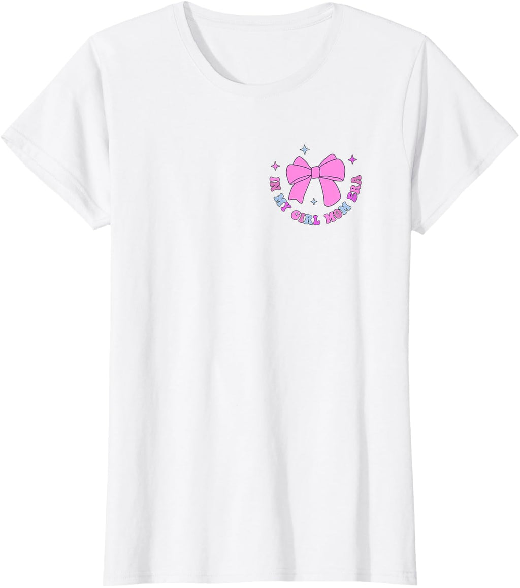 In My Era Mom Groovy Ribbon Girls Mother's Day