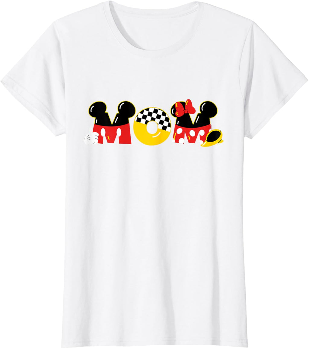 Disney Mickey Mouse & Minnie Mouse Mom Mother\u2019s Day Birthday Mother Shirt