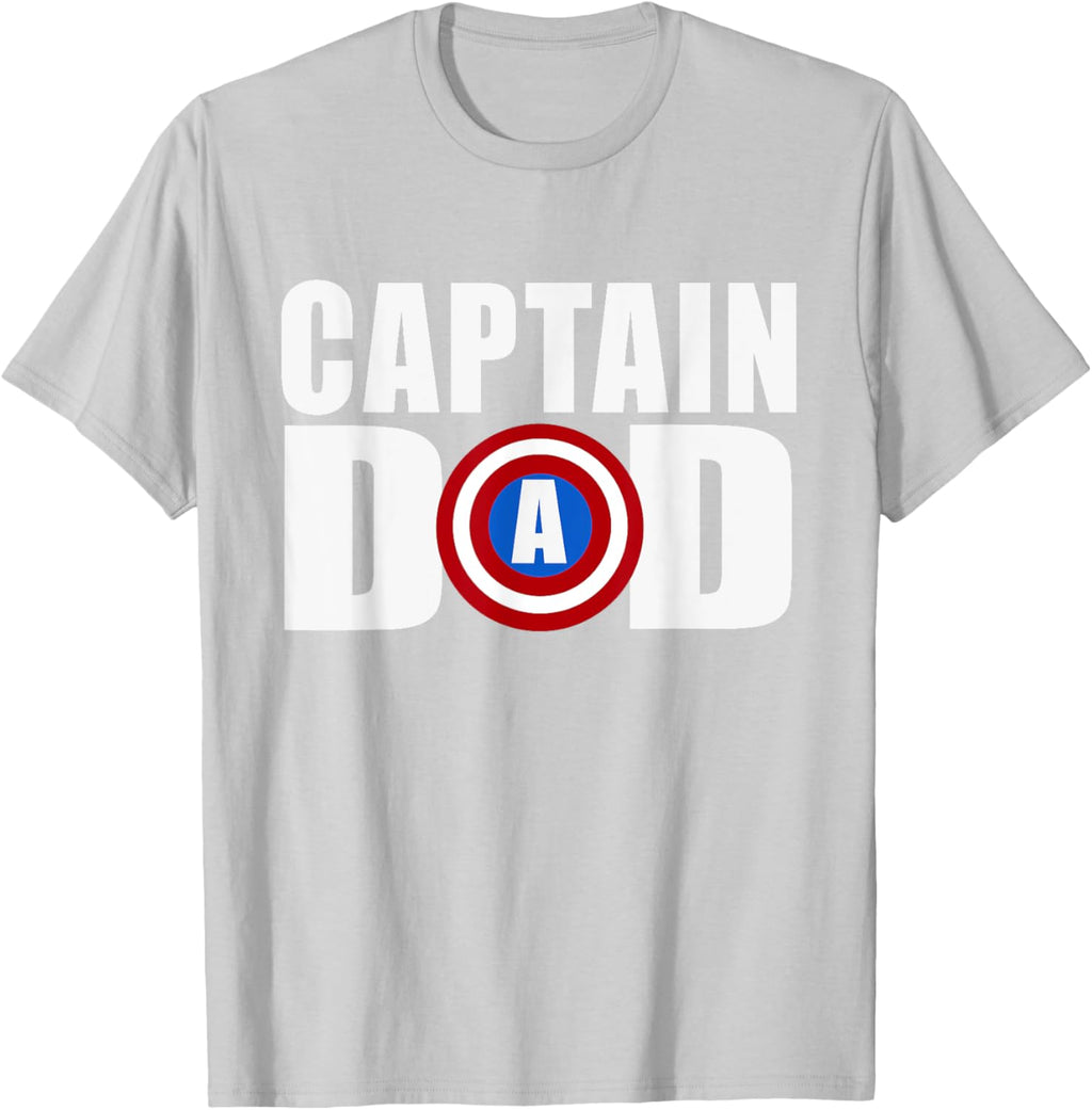 Funny Super Captain Dad Superhero Fathers Day