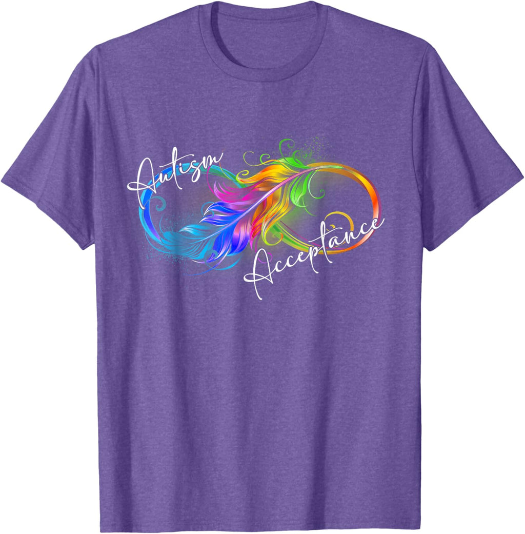 Autism Red Instead Infinity Symbol Autistic Acceptance