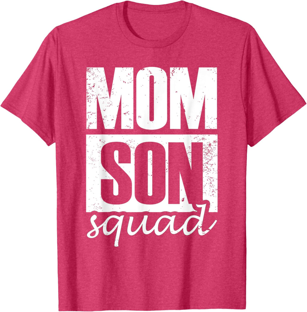 Mommy Son Squad Mom Sons Matching Mother's Day Mother Son