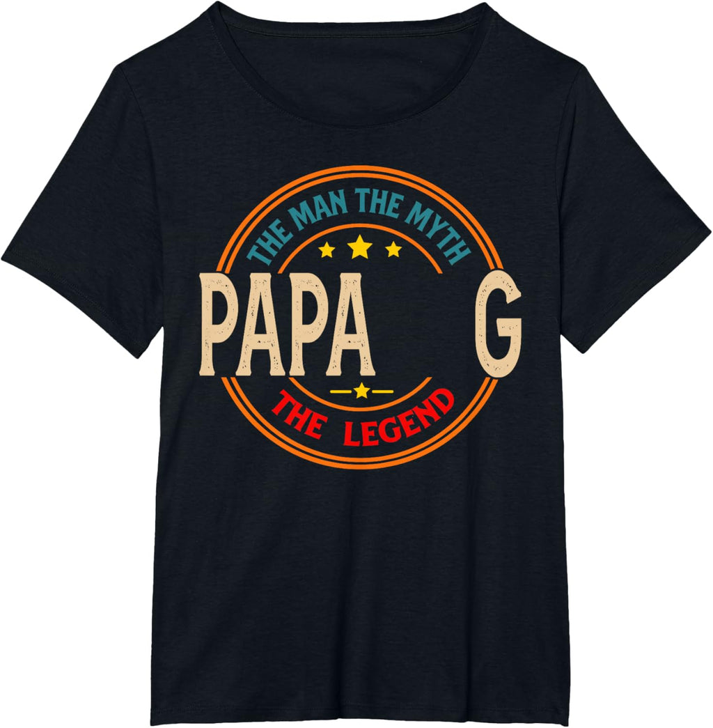 PAPA G The Legend The Man, Funny PAPA G Fathers Day