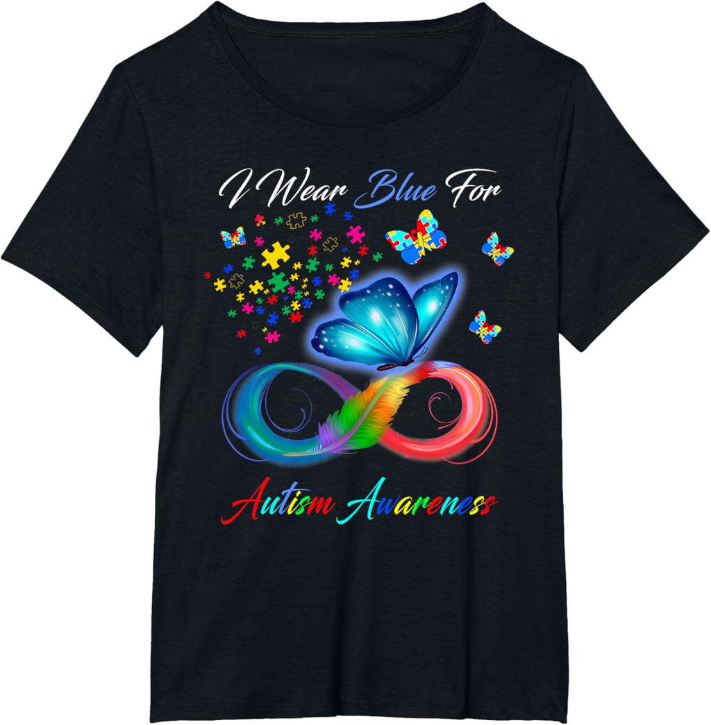 I Wear Blue For Autism Awareness - Autism Awareness Month