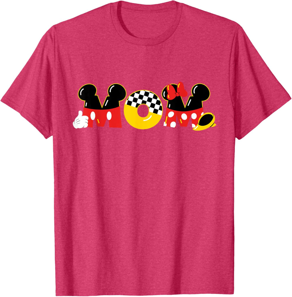 Disney Mickey Mouse & Minnie Mouse Mom Mother\u2019s Day Birthday Mother Shirt