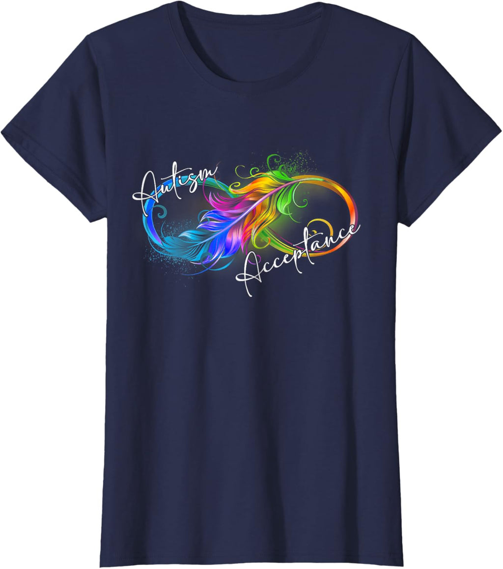 Autism Red Instead Infinity Symbol Autistic Acceptance