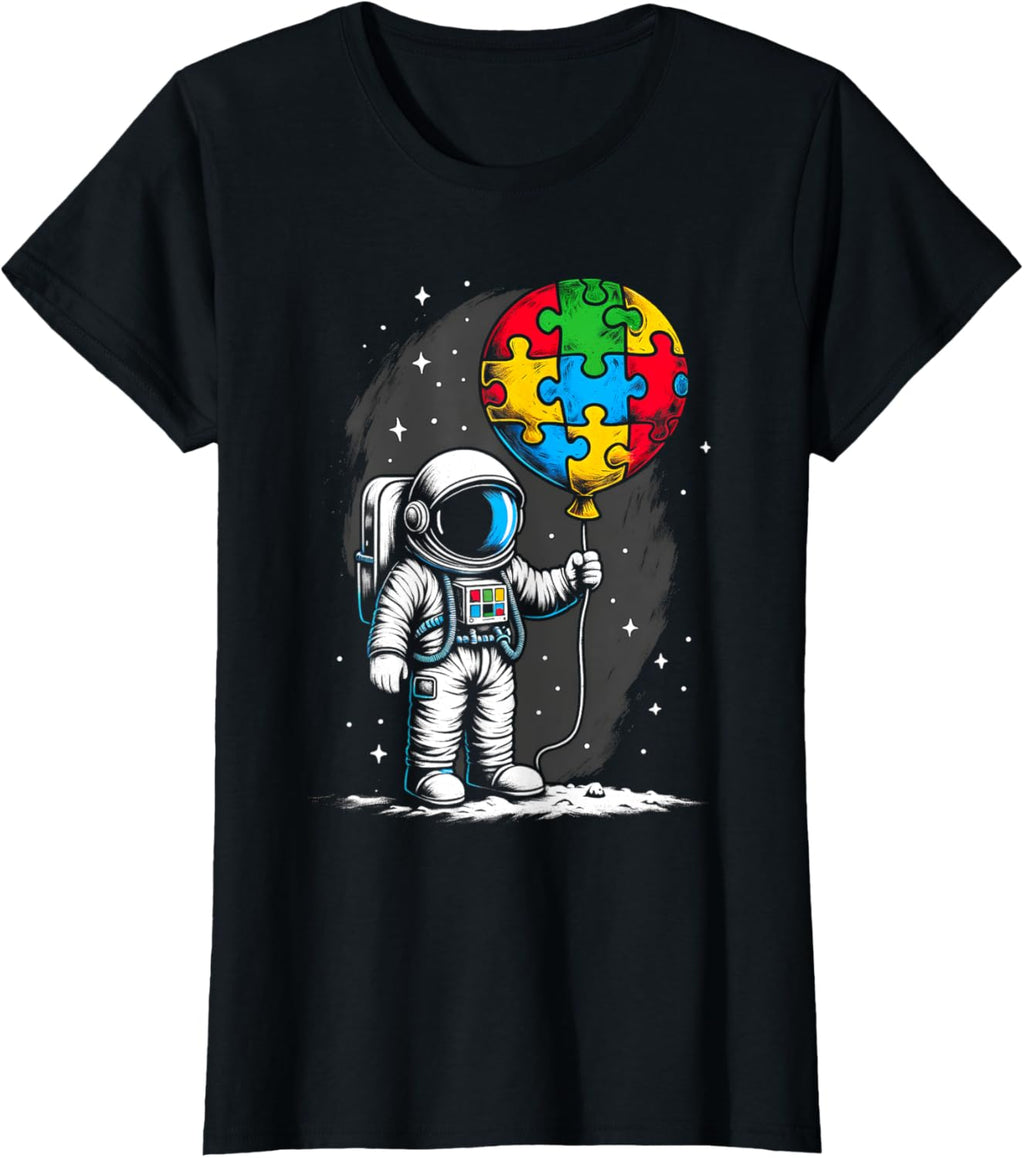 Astronaut Balloon Autism Awareness Space Autistic Kids Boys