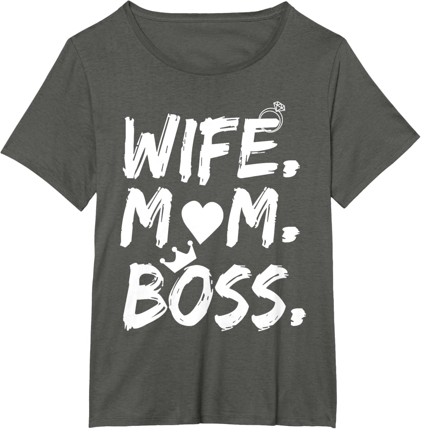 T-shirt for Wife Mom Boss Funny Mother's Day Mother Shirt