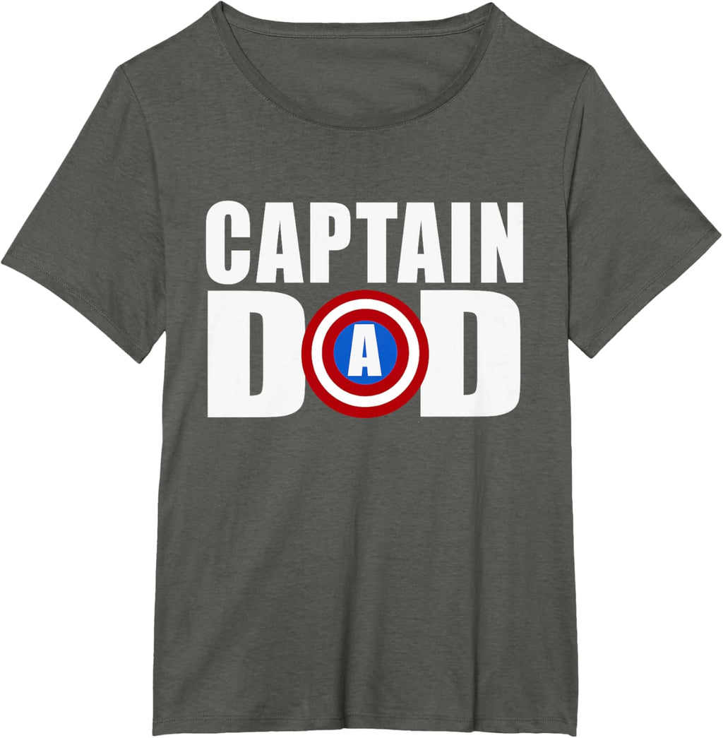 Funny Super Captain Dad Superhero Fathers Day