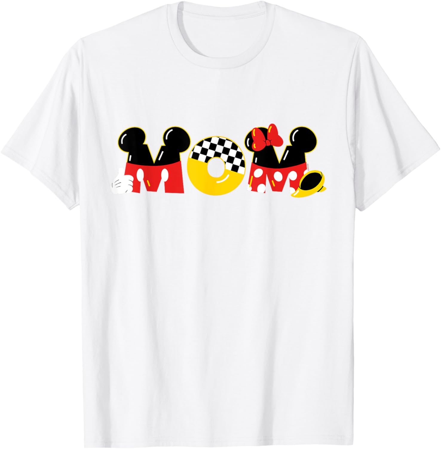 Disney Mickey Mouse & Minnie Mouse Mom Mother\u2019s Day Birthday Mother Shirt