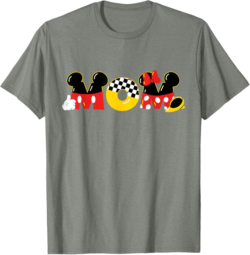 Disney Mickey Mouse & Minnie Mouse Mom Mother\u2019s Day Birthday Mother Shirt