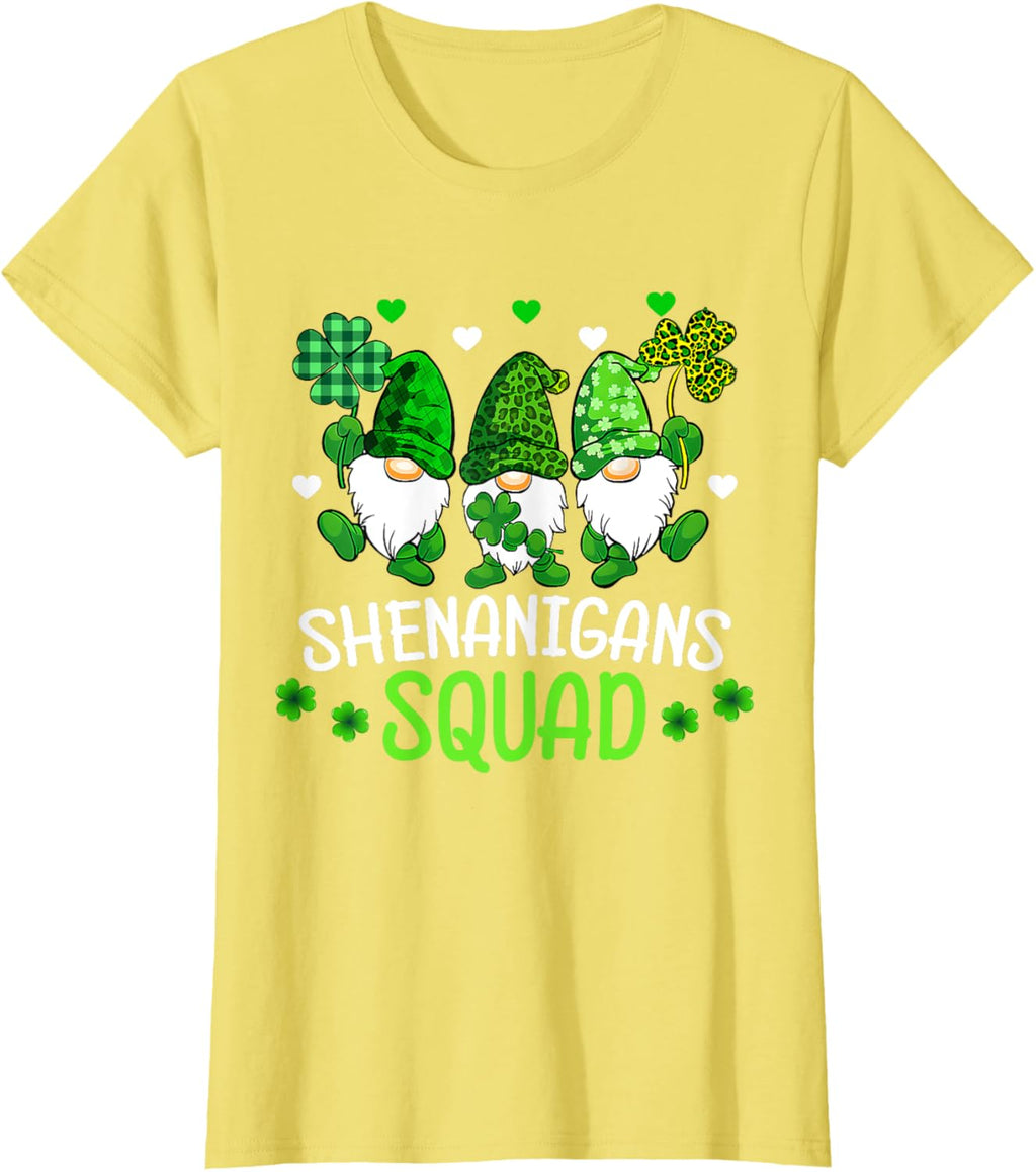 Shenanigans Squad St Patricks Day Gnomes Family Matching Kid