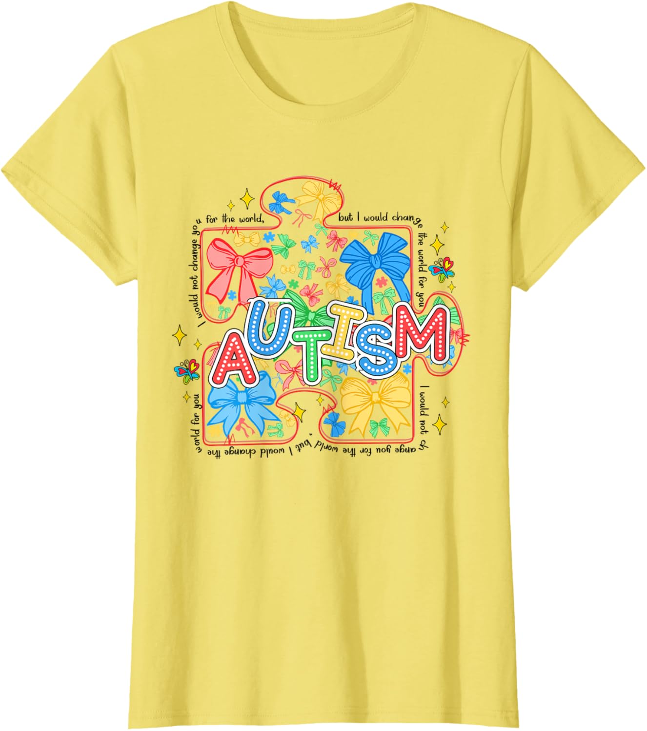 Autism Awareness Coquette Bow Autism Awareness Puzzle Piece