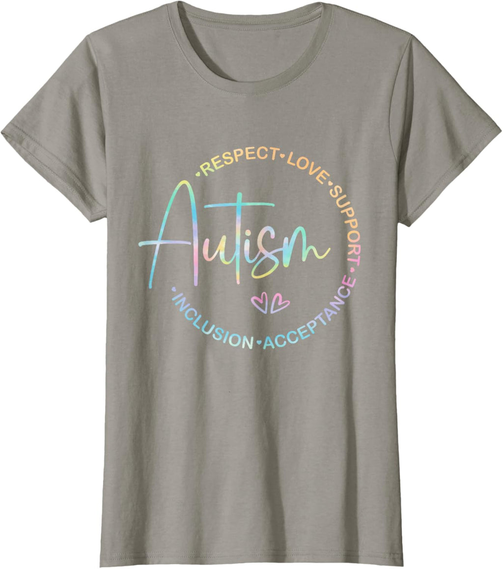 Respect Love Support Autism Awareness Month Women Men