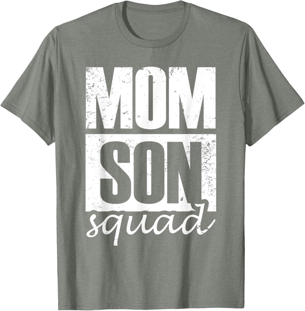 Mommy Son Squad Mom Sons Matching Mother's Day Mother Son