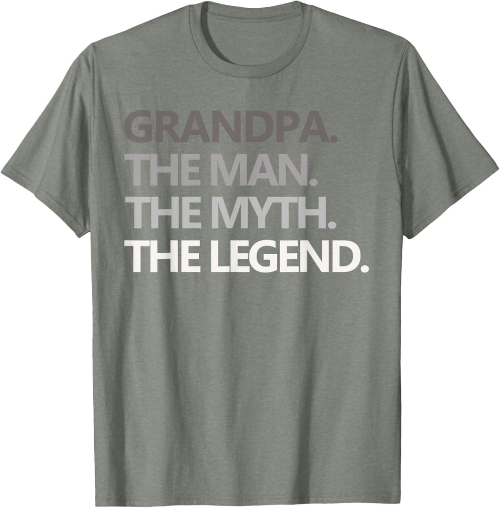GRANDPA THE MAN THE MYTH THE LEGEND Men Gift Father's Day