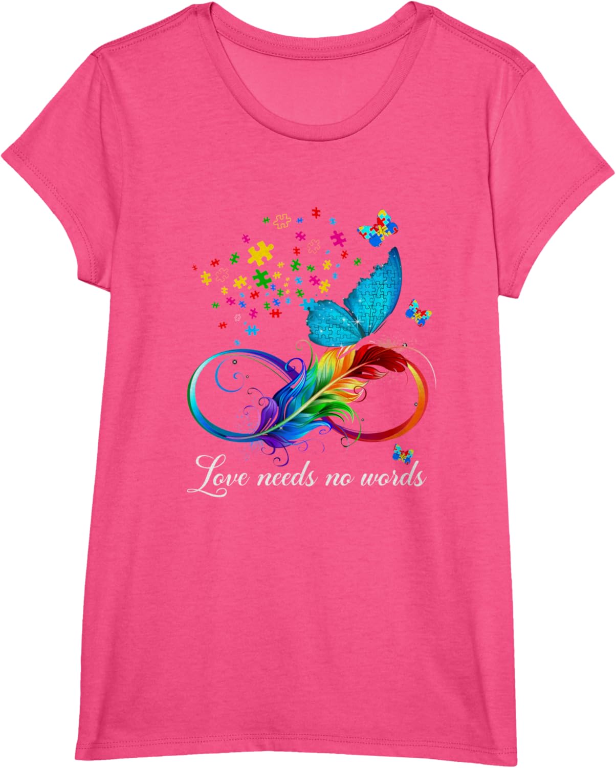 Love Needs No Words Autism Kids Mom Support Autism Awareness