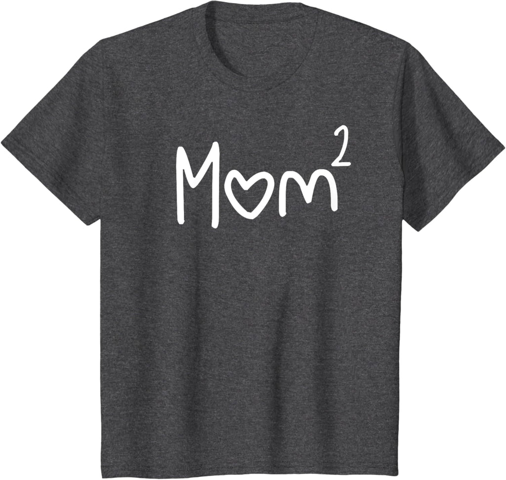Mom Of Two Kid Mother Day Shirt Mom 2 Squared Mommy Shirt