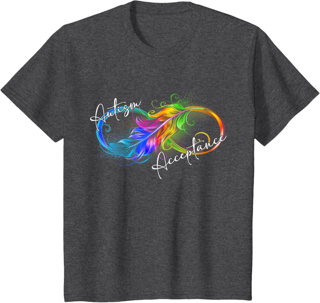 Autism Red Instead Infinity Symbol Autistic Acceptance